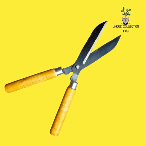 Hedge shear Gardening tools Wooden handle scissor garden tools Hedge Shear  (45 cm)