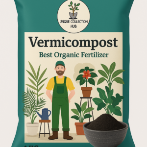 Vermicompost for Plants 1 Kg - Organic Fertilizer & Manure Fertilizer  (1 kg, Powder)