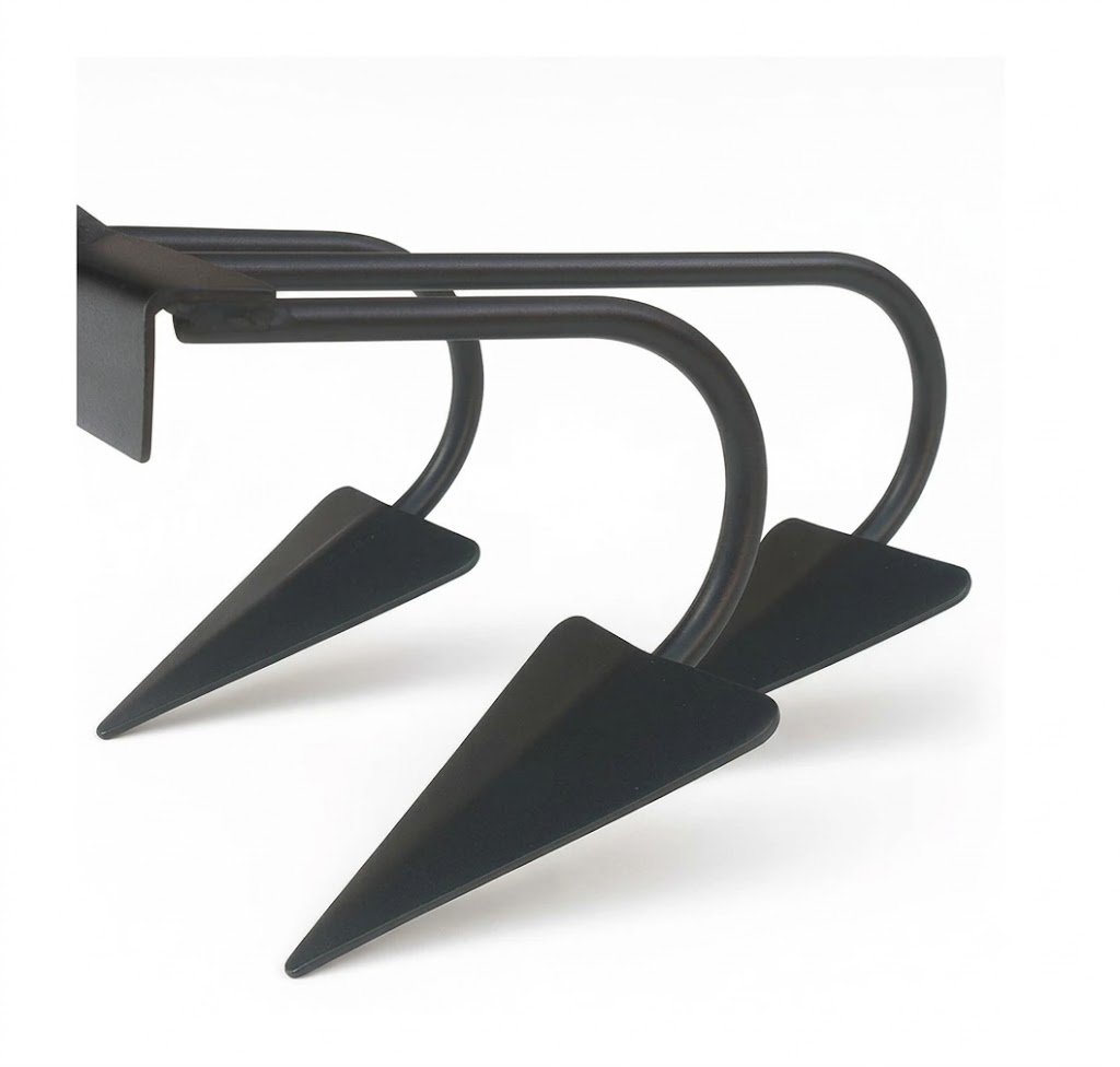 Heavy-Duty-Manual-Weeder-3-Tine-Hand-Tool-without-Handle - Image 3